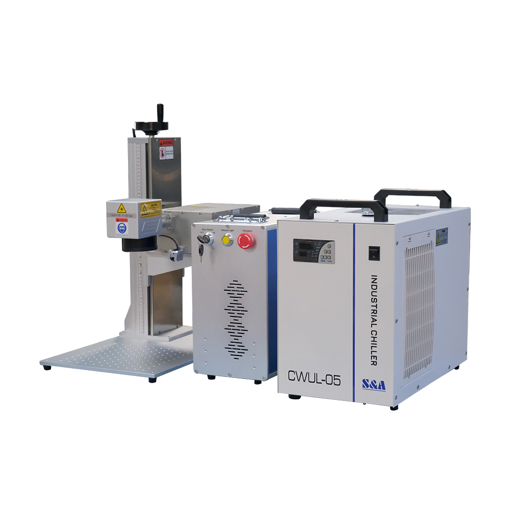 Split 3W/5W/10W/15W JPT UV Laser Marking Machine Laser Marker with S&A Water Chiller